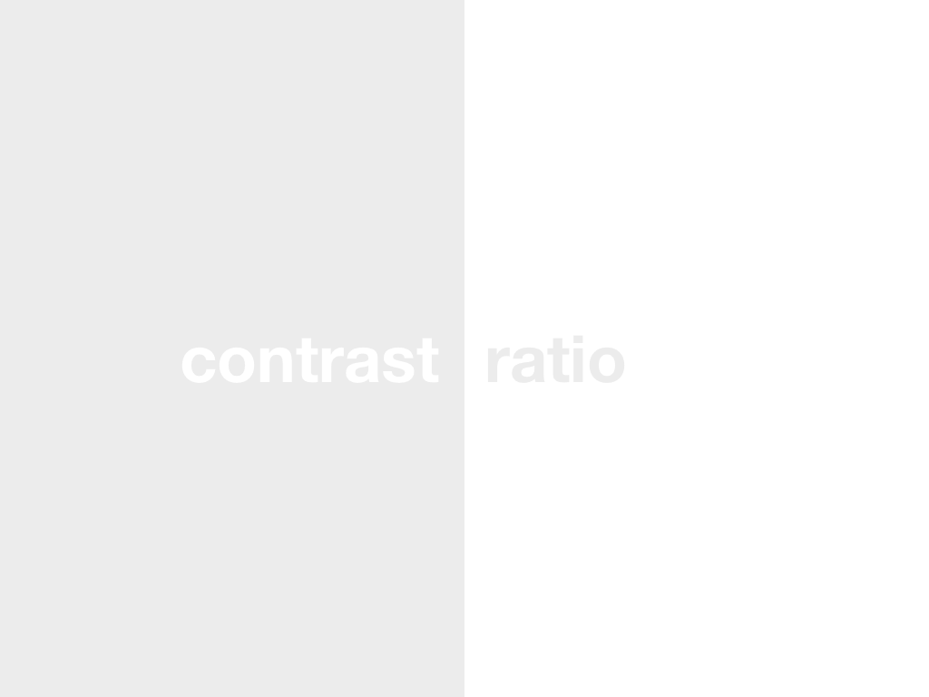 Test the Contrast Ratio by Lea Varou